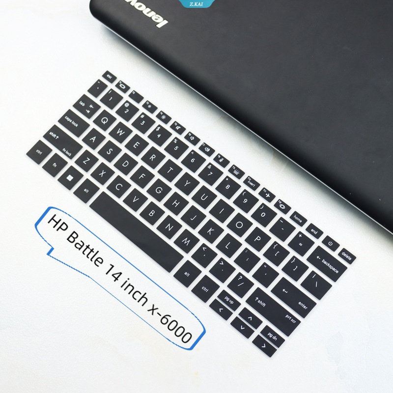 Film Pelindung Keyboard Laptop Bahan Silikon Tahan Air Dan Debu Untuk Keyboard HP Battle14Inch X-6000 [ZK]