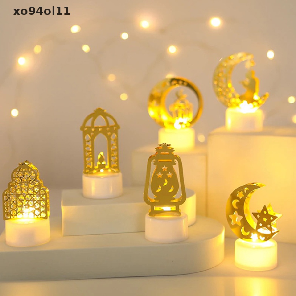Xo 2023lampu Led Eid Mubarak Dekorasi Ramadhan Muslim Pesta Rumah OL