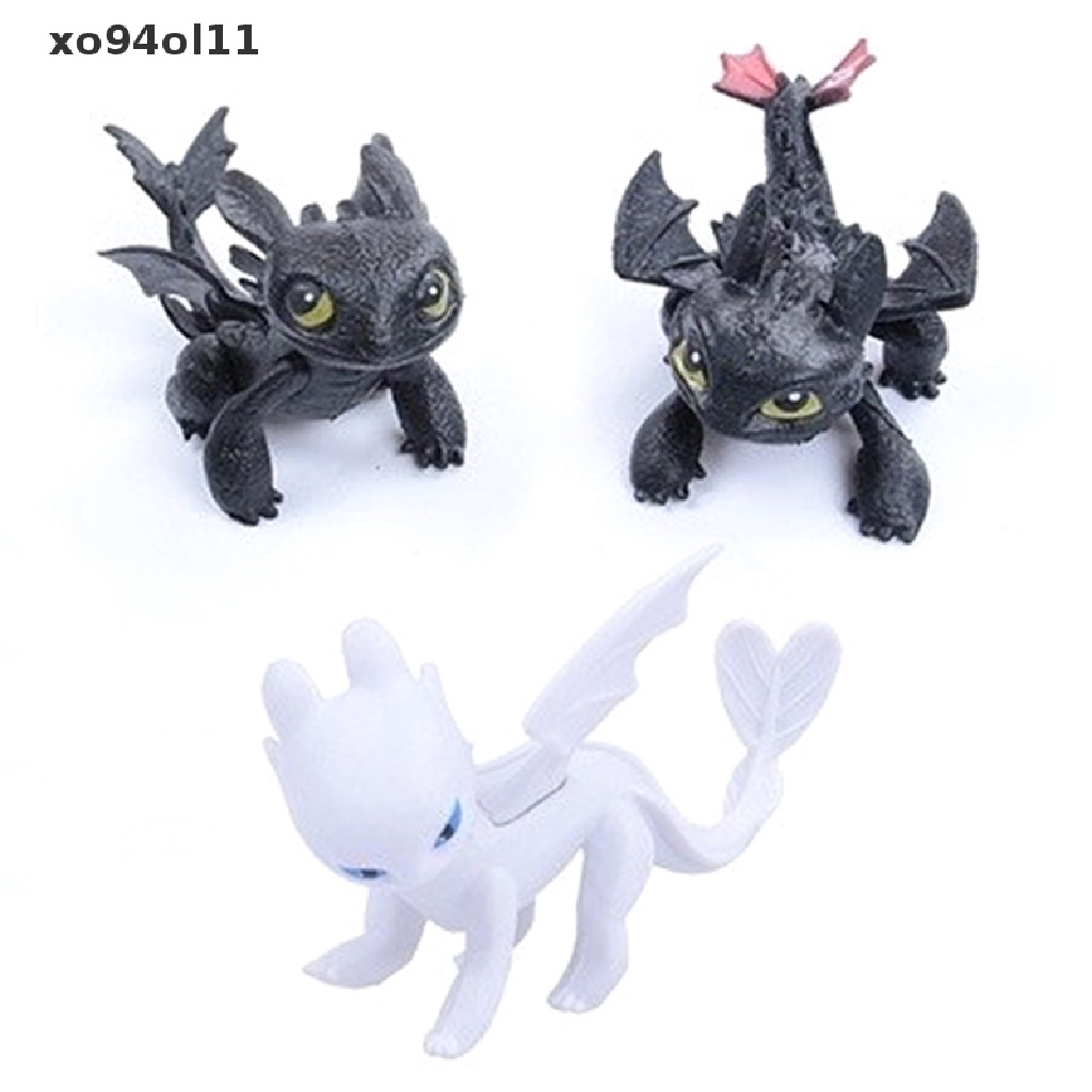 Xo No Toothless Night Fury Dragon Mainan Animasi Keluarga Model Boneka Ornamen OL