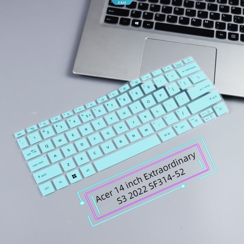 1pc Cover Keyboard Laptop Silikon Pelindung Kulit Untuk Acer 14inch Luar Biasa S3 2022 SF314-52 Film Keyboard Tahan Debu [ZK]