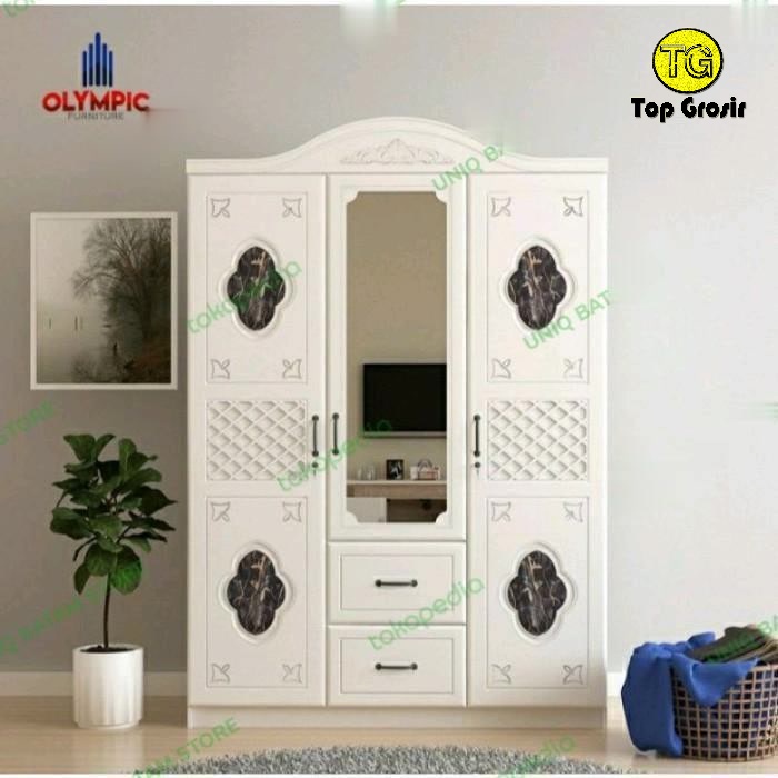 READY... LEMARI PAKAIAN 3 PINTU OLYMPIC WRTM CHESTER KUALITAS PREMIUM 

TOP GROSIR BREBES