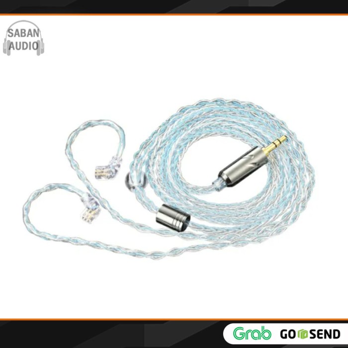 QKZ T1 Kabel Upgrade KZ Cable 200 Cores 8 Strand SPC Pin C / QDC