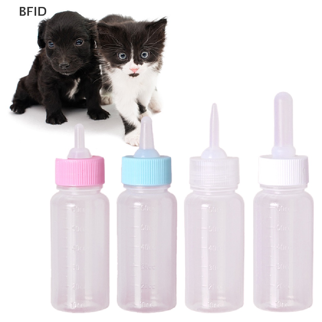 [BFID] Alat Makan Botol Makan Hewan Peliharaan Botol Makan Single Anjing Dan Kucing Newborn Puppy Cat Feeding Bottle Pet Silicone Feeding Bottle [ID]