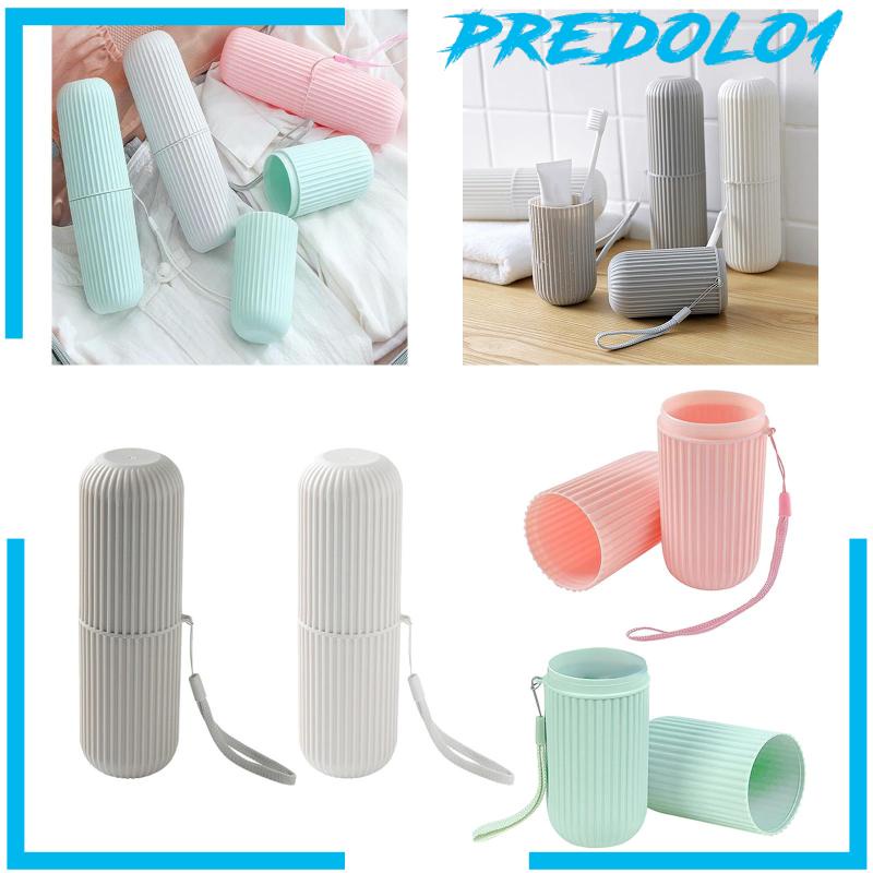 [Predolo1] Business Trips Wash Cup Holder Anti Debu Untuk Keperluan Sehari-Hari Sekolah