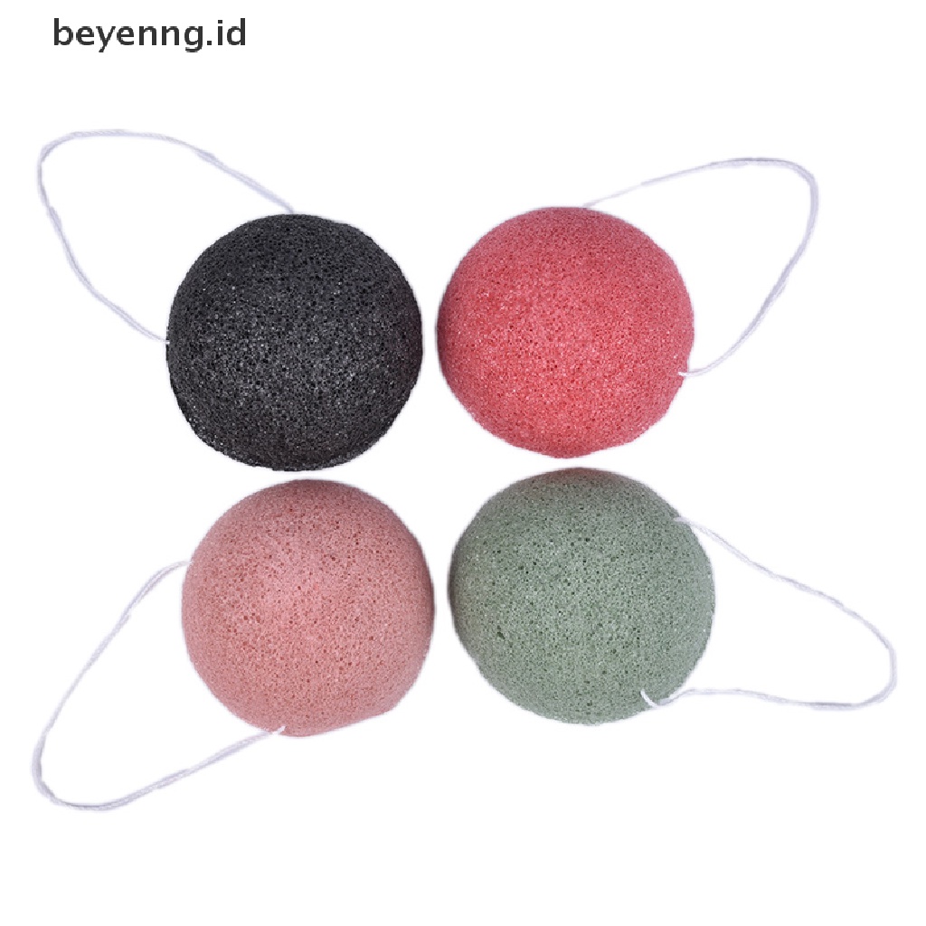 Beyen Konjac Sponge Natural Konjac Puff Cuci Muka Spons Pembersih Makeup Konjac Sponge ID