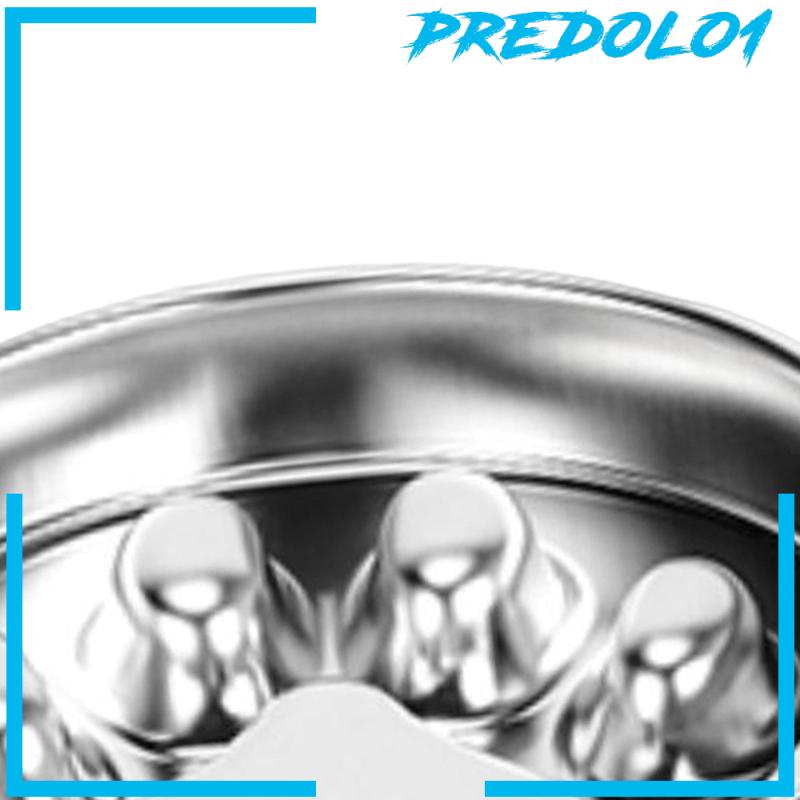 [Predolo1] Mangkuk Anjing Makan Lambat Wadah Makanan Stainless Steel Pet Piring Makan Lambat