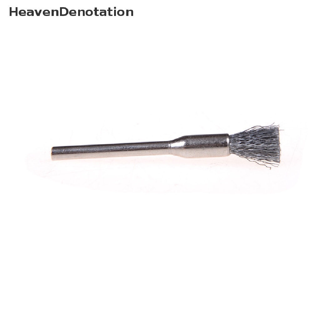 [HeavenDenotation] 1pc Sikat Kawat Baja rotary tools polishing Aksesoris Untuk Bor mini   Hdv