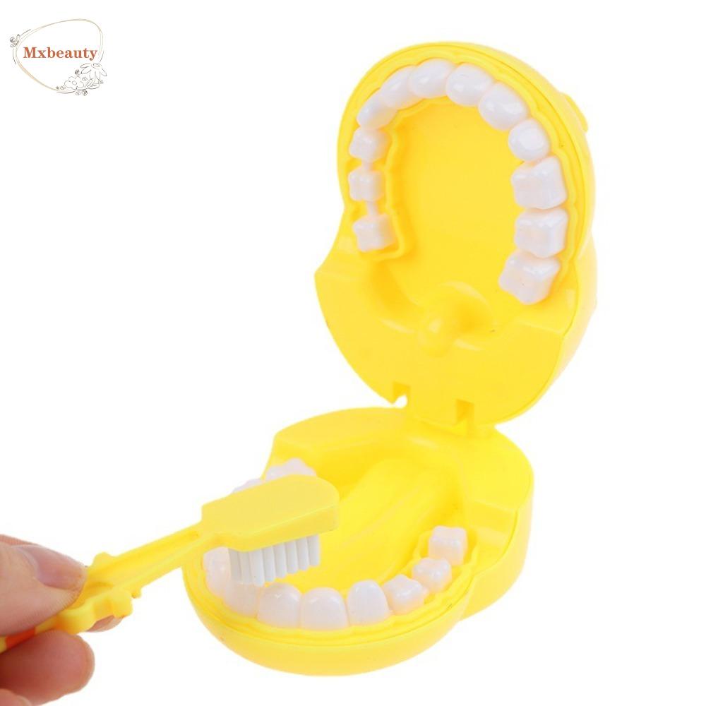 Mxbeauty Jerapah Modelling Dental Doctor Toys Simulasi Bersandar Mainan Edukasi Bermain Peran Rumah Sakit Mainan Anak Sikat Gigi Berpura-Pura Bermain Sikat Gigi Mereka Peran-Bermain Permainan Set