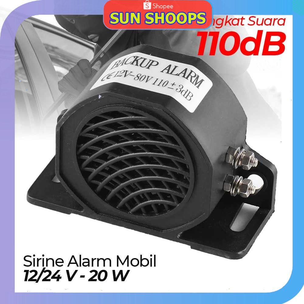 SUN SHOOPS - CarHave Sirine Speaker Alarm Mobil Bibi Siren 12/24V 110dB - BX101645