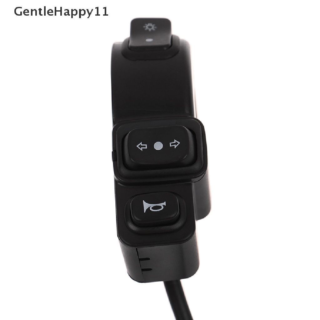 Gentlehappy Saklar 3in1 Motor Sepeda Elektrik Scooter Sein Tombol Klakson 22mm id