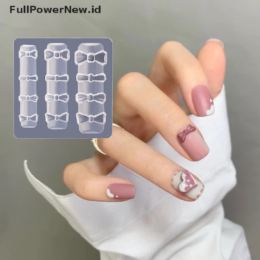Power Cetakan Ukir Paku 3D Cetakan Kupu-Kupu Silicone Nail Stamping Plate Nail Stencils ID