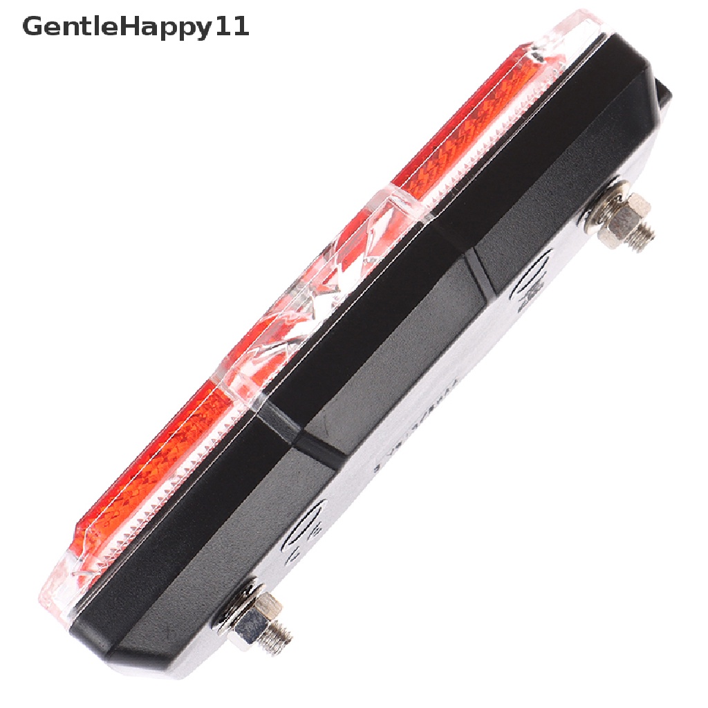 Gentlehappy 1PCS Lampu Belakang Sepeda Waterproof Riding Rear Light Reflektor Sepeda Lampu Belakang id