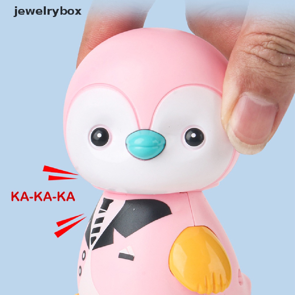 [jewelrybox] Little Penguin Press Pull Back Toys Push And Go Animal Mainan Anak Tarik Kembali Mainan Butik