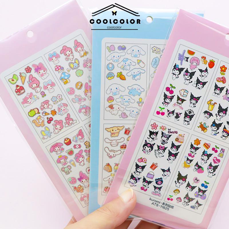 COD❤️4pcs Stiker Koromi Waterproof Kartun Untuk Jurnal Dekoratif Stiker- cl