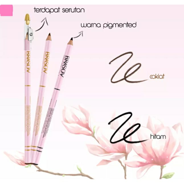 Brasov Eyebrow Pencil / Pensil Alis Brasov