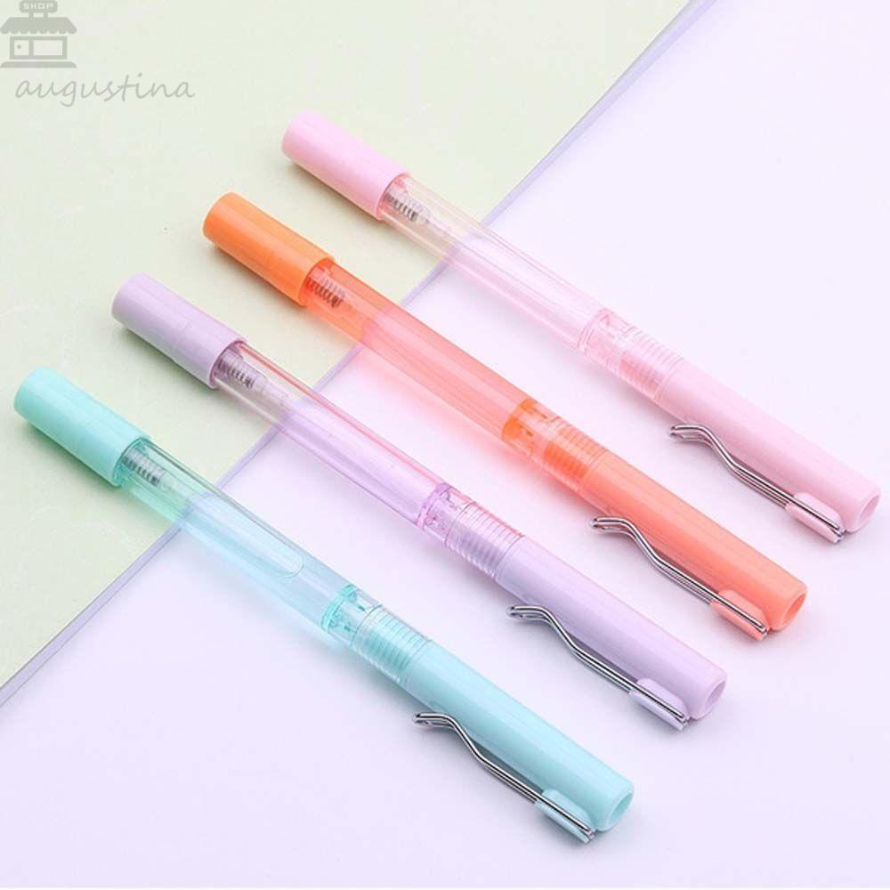 Pulpen Spray Agustina Portable Tulisan Pulpen Gel Multifungsi
