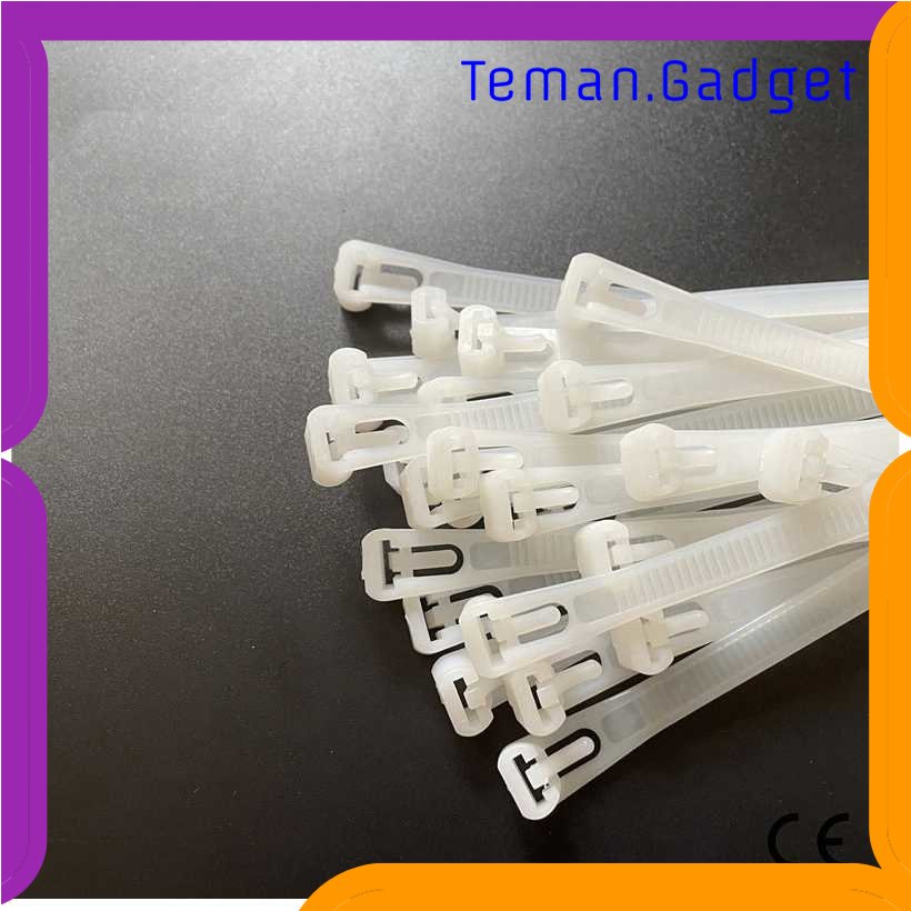 TG - ATK TaffGUARD Kabel Ties Cable Organizer Reusable 8 x 450 mm 100 PCS - NL8