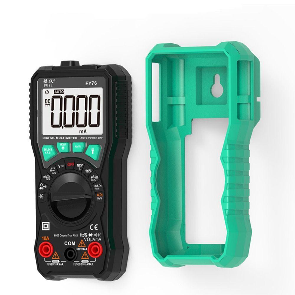 POPULAR Populer Digital Smart Multimeter Profesional LCD Display True RMS Resistance Kapasitansi Tester