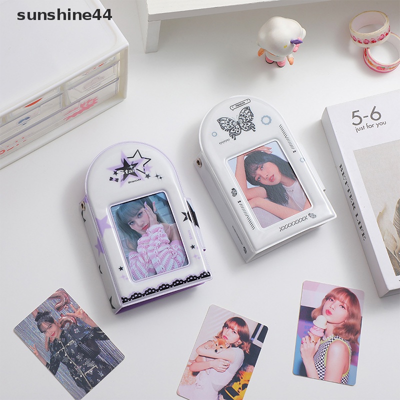 Sunshine Korea Ins Collect Buku Photocard Album Polaroid Instax Album Foto Lomo Card KPOP Album ID