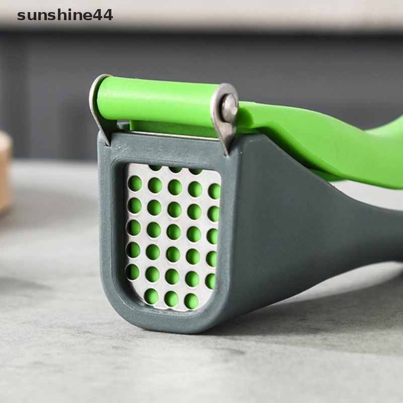 Sunshine Garlic Press Chopper Slicer Hand Presser Penggiling Penghancur Alat Dapur ID