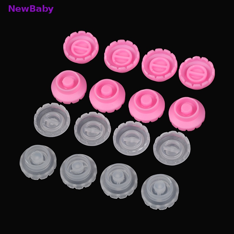 Newbaby 100pcs/Bag Bulu Mata Palsu Mekar Cup Bulu Mata Lem Holder Plastik Stand Makeup ID