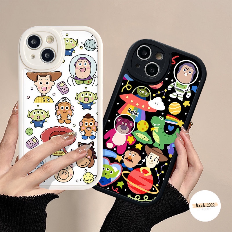 Cute Cartoon Sticker Tpu Silicon Casing For Infinix Hot 10s 11 11s 10 Lite 10T Note 8 Hot 9 Play 11s 10s 10 11 10T Smart 6 5 Toy Story Soft Phone Case Cover