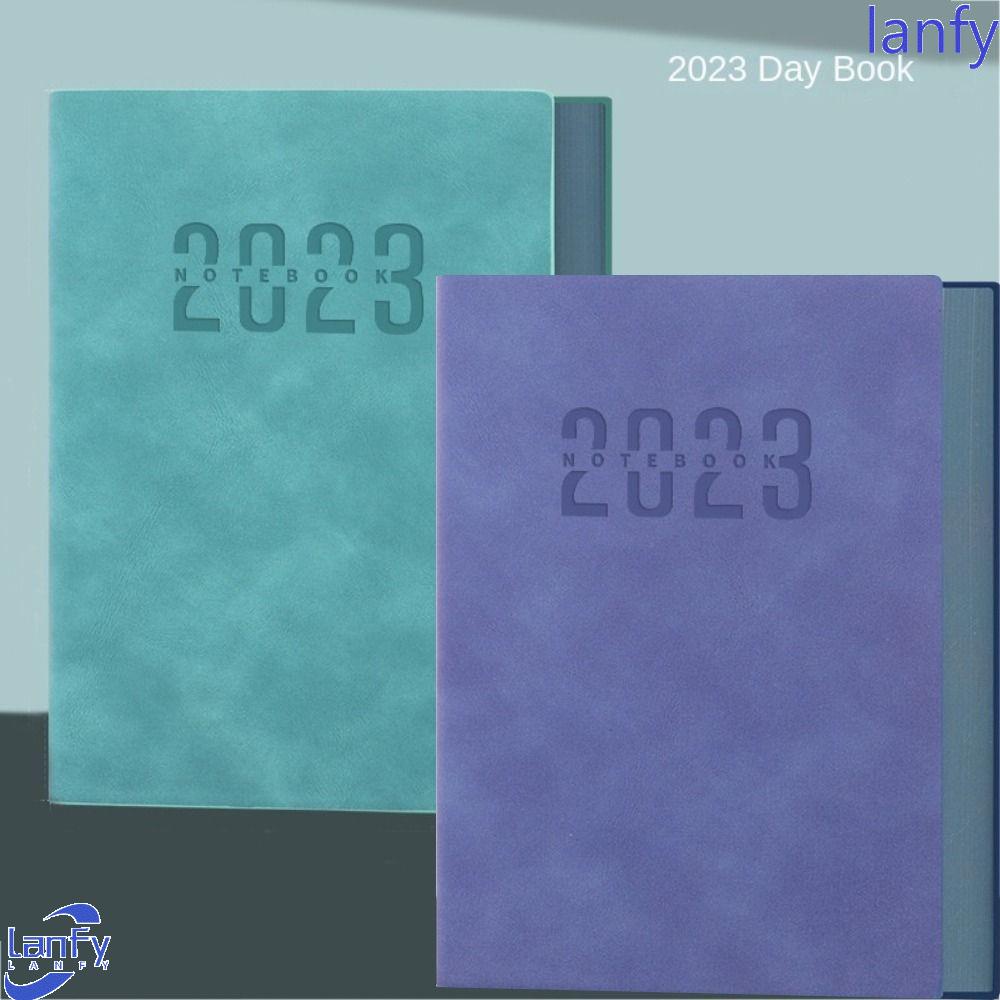 Lanfy 2023a5 Notebook 365hari Kualitas Tinggi Perencanaan Kerja Alat Kantor Jadwal Organizer Diary Jurnal Agenda Notepad