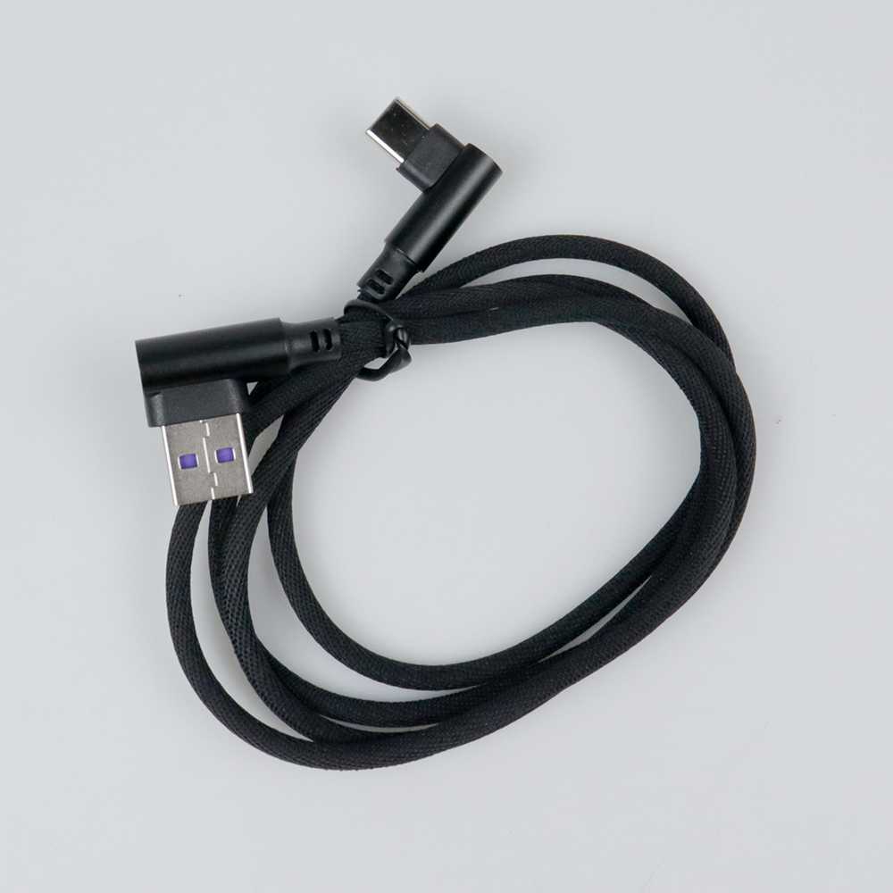 OLAF Kabel Charger USB Type C L Shape 2A 1 Meter - OL01