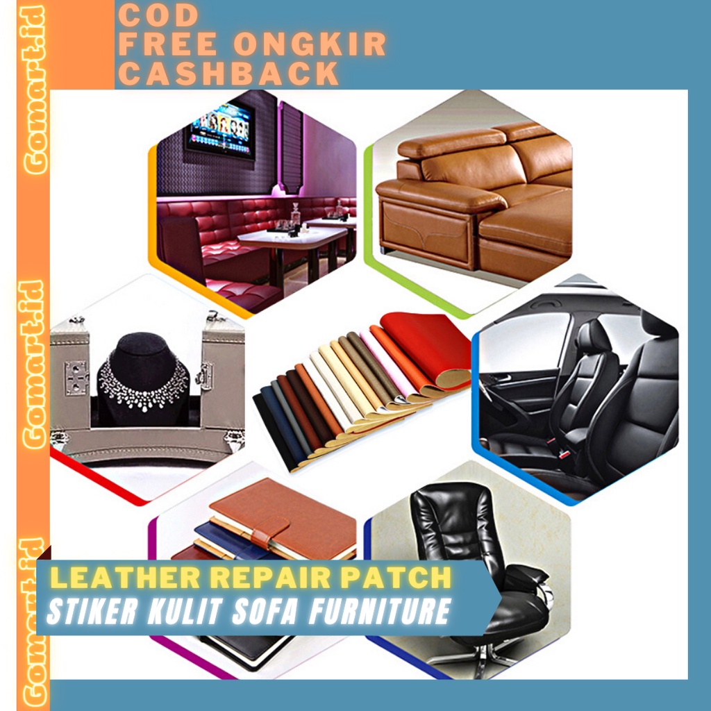 

Stiker Kulit Sofa Furnitur 20 X 120 CM - Sticker Leather Repair Patch Sofa Furniture 20 X 120 CM
