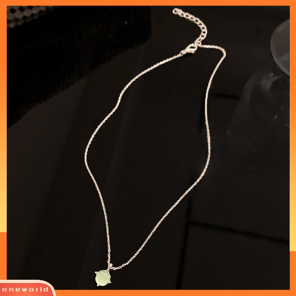 [EONE] Kalung Indah Anti-deform Serbaguna Trendi Dekoratif Tembaga Tulang Selangka Rantai Kalung Pakaian Sehari-Hari