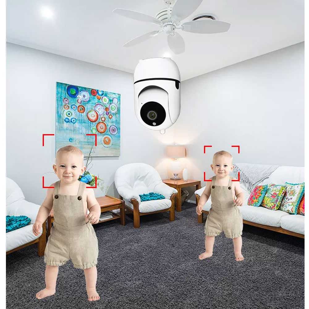 IP Camera Kamera CCTV wifi Mini Two Way Audio IR Motion Sensor 1080P