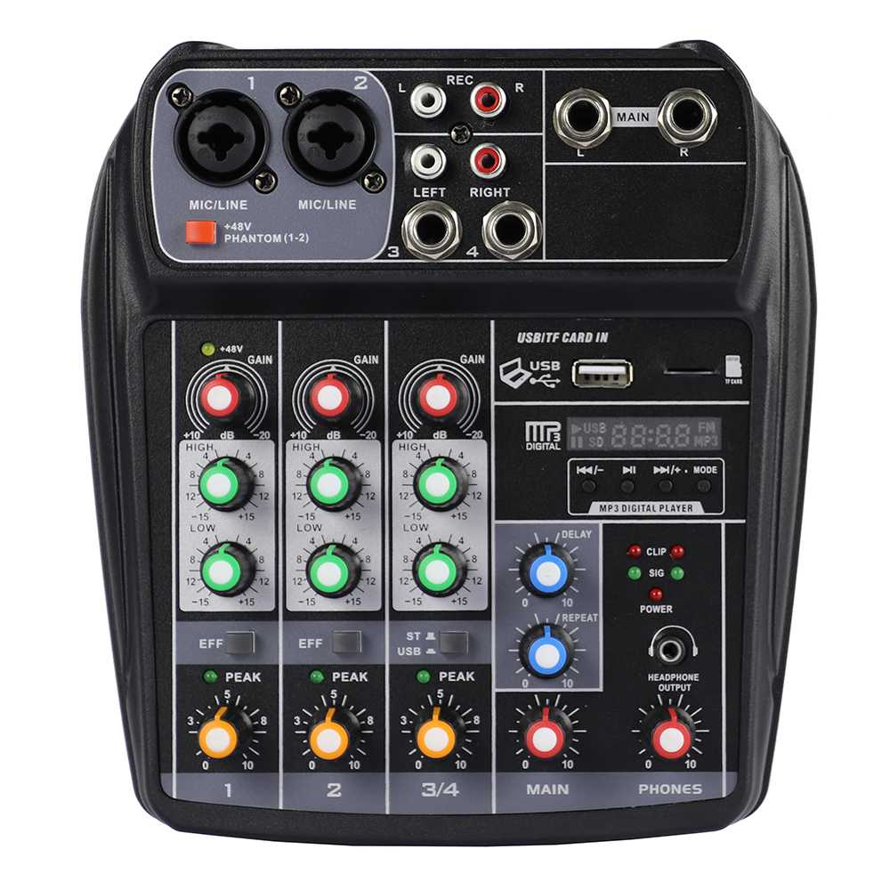 Professional Mixing Console Monitor Effect 4 Channel - TU04