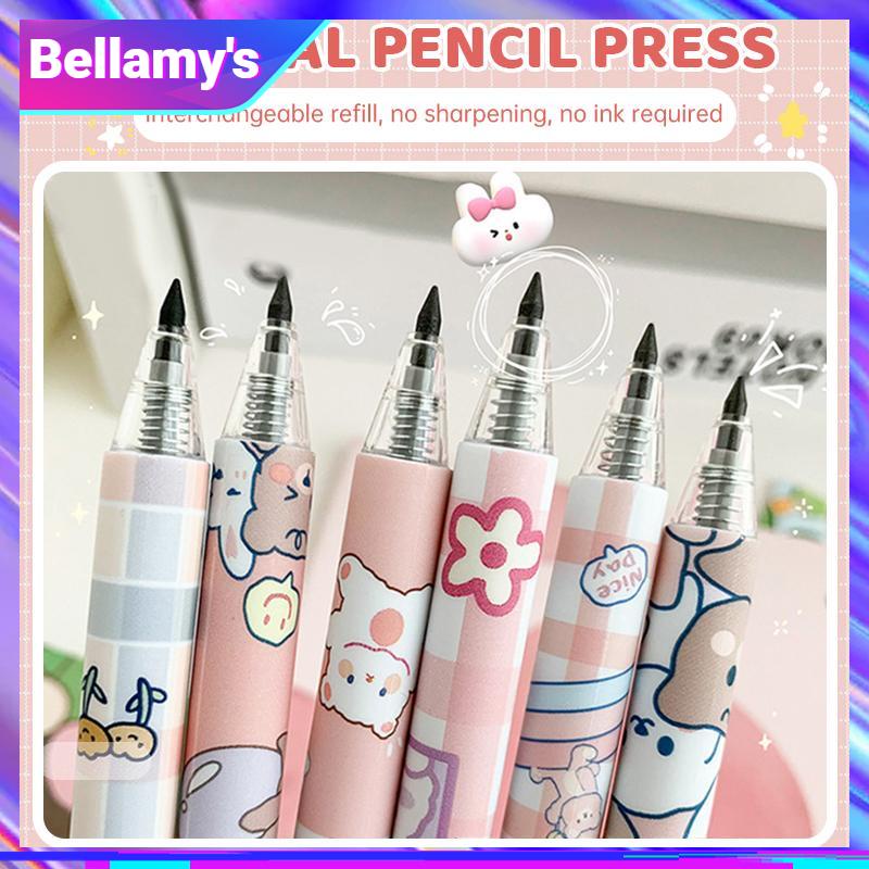 

COD ❤️ Pensil Abadi Kreatif Cewek Cantik Awet Tidak Mudah Patah Pensil Tidak Diraut-Bellamy's