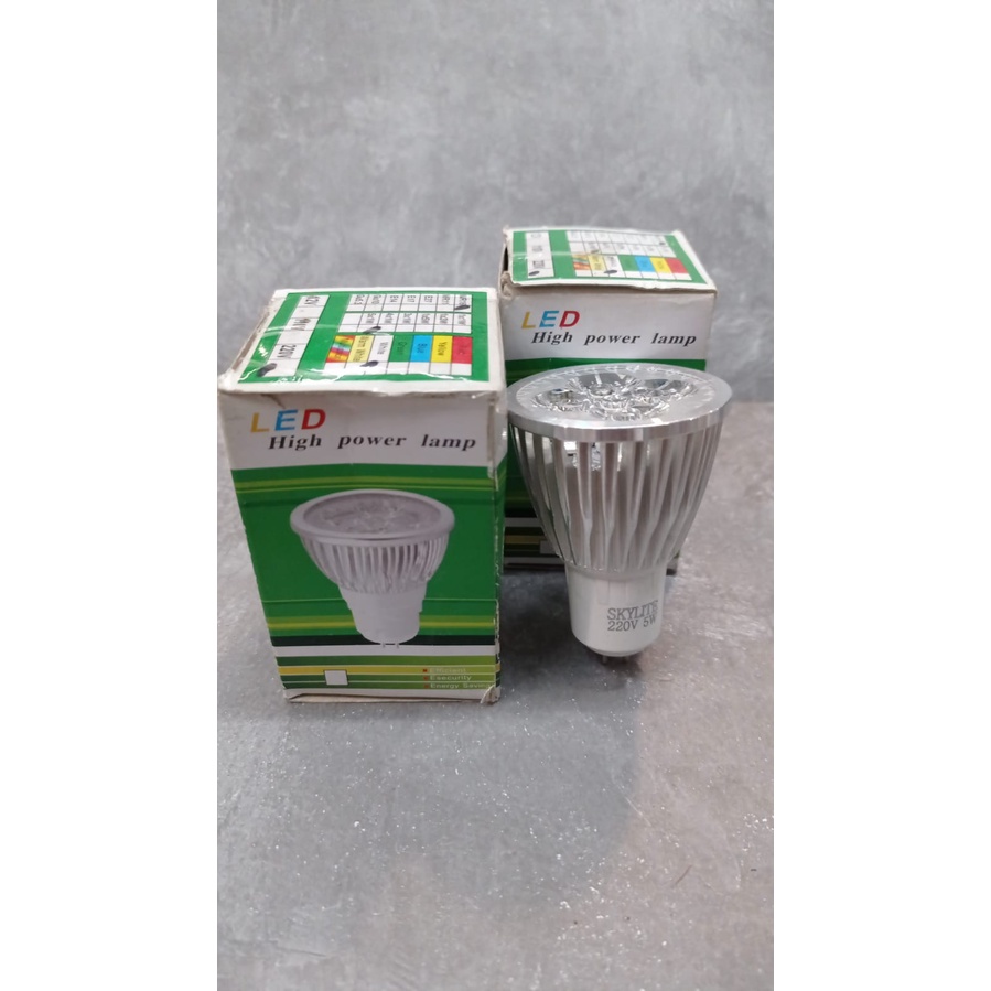 SPOTLIGHT LED MR16 - 5WATT - SKYLITE - PUTIH