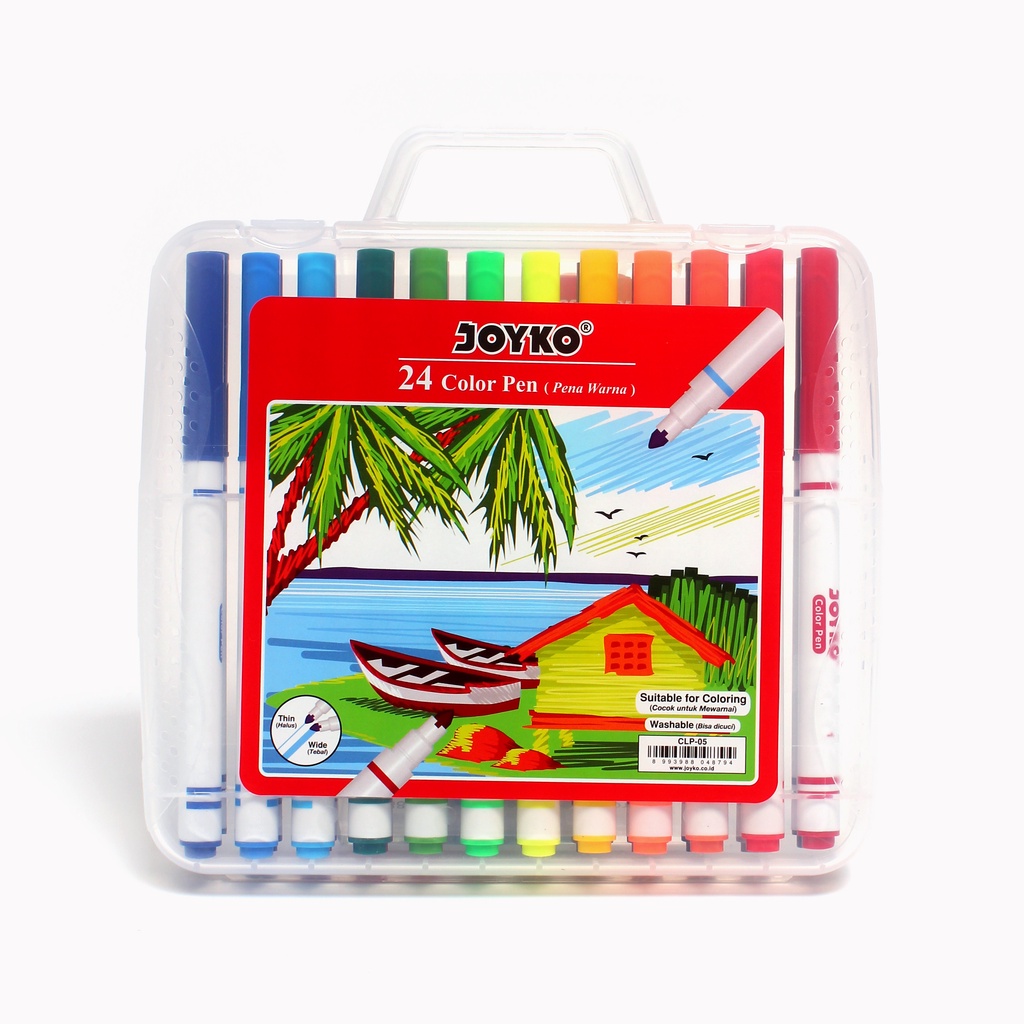 

JOYKO - Pulpen Warna 24 Warna - Color Pen CLP-05 - Set