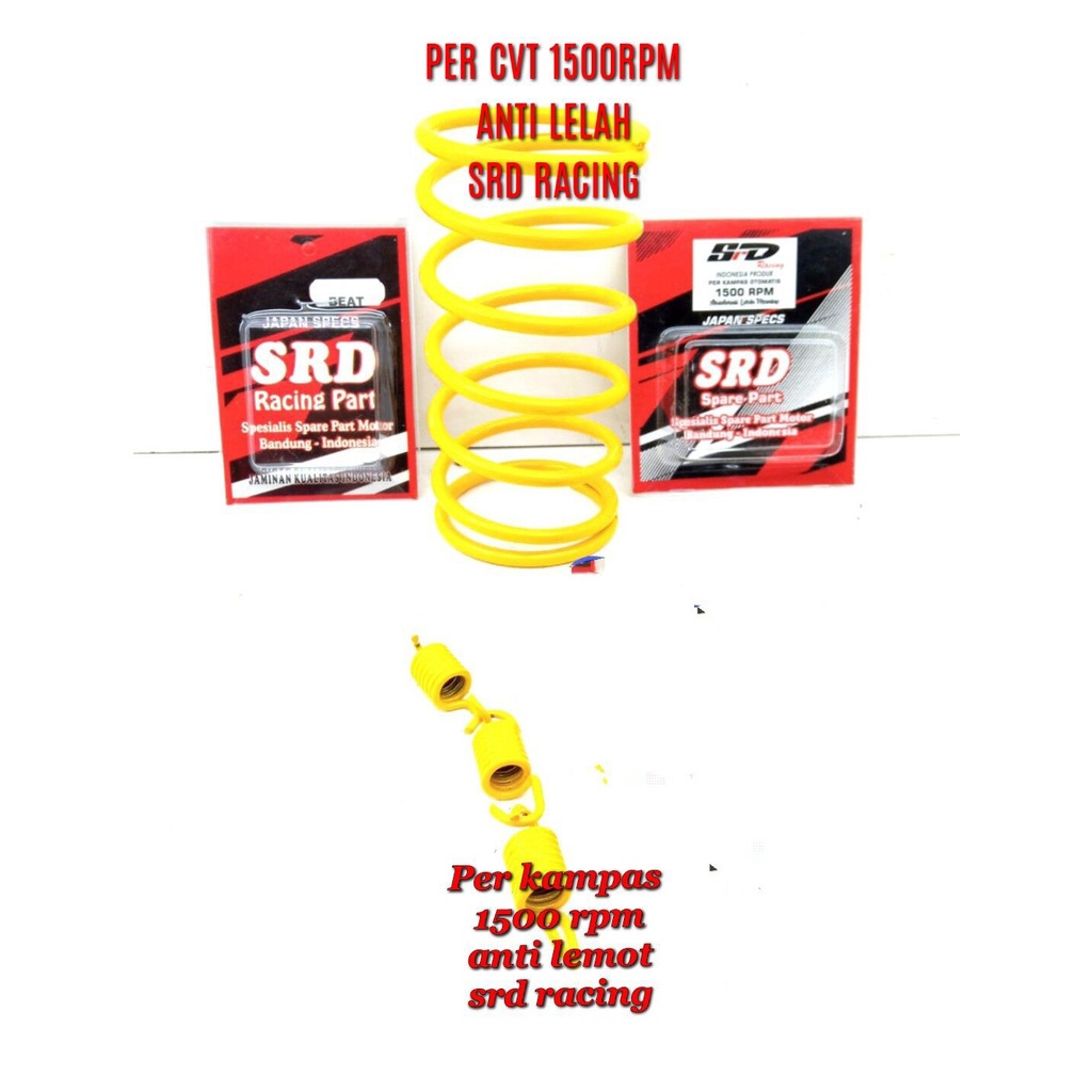 PER CVT 1500 RPM BEAT KARBU SCOOPY KARBU DAN PER KAMPAS 1500 RPM SRD EACING