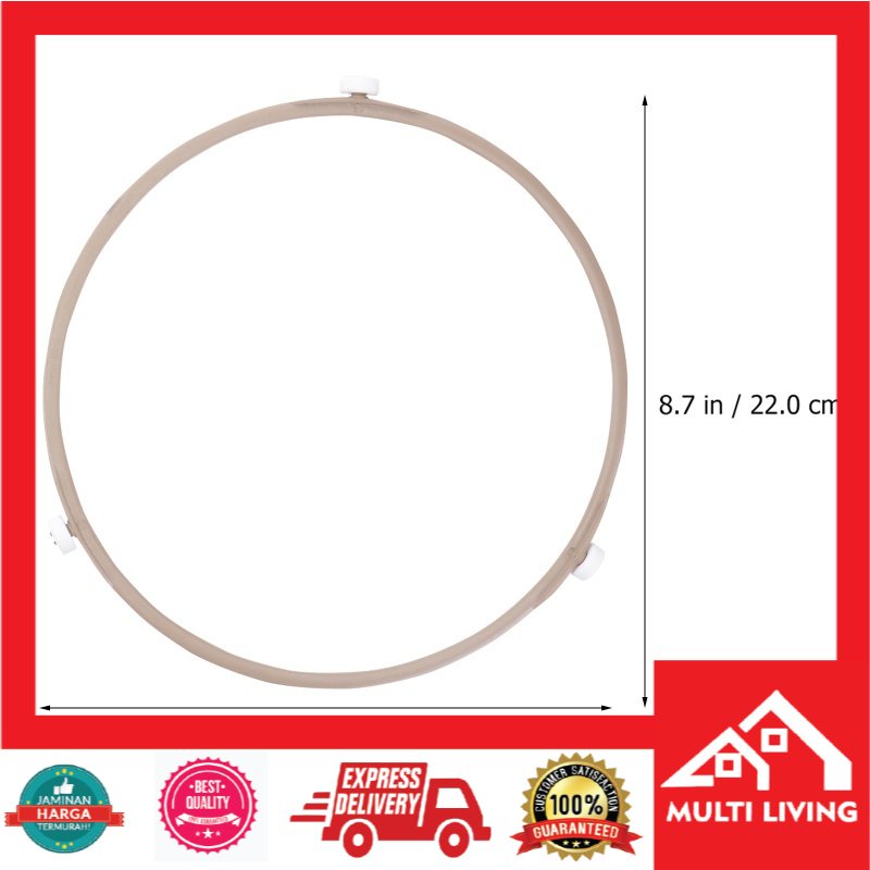 Tatakan Pemutar Piring Microwave 22 Cm Roda Piringan Oven