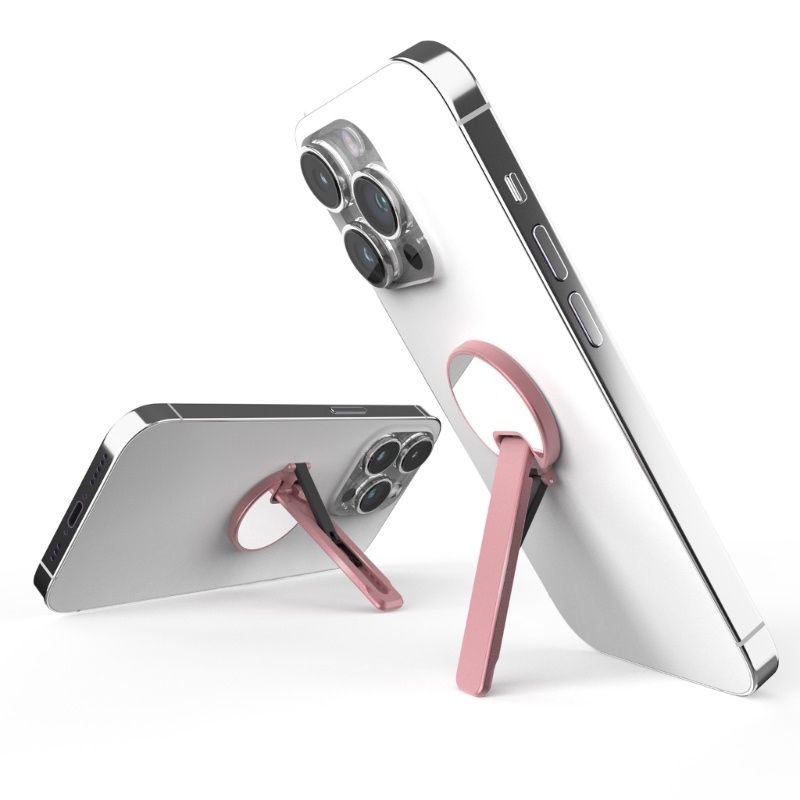 Vivi Back Stick Type Phone Support Stand Dudukan Hp Mini Dengan Cermin Kecil Dudukan Hp180° Sandal Jepit360° Rotasi