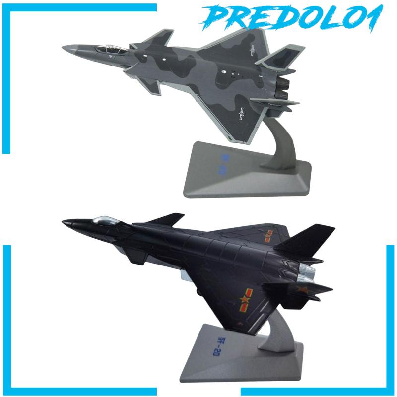 [Predolo1] Ornamen Pesawat Detail Halus Diecast Fighter Untuk Lemari TV Cafe Rak Buku