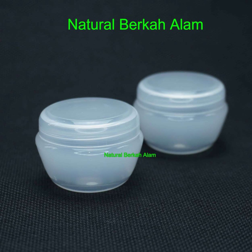 Pot Cream Mushroom Natural / Pot Jamur / Pot Kosmetik / Pot Cream / Pot 50 g / Pot 30 g / Pot 20 g /