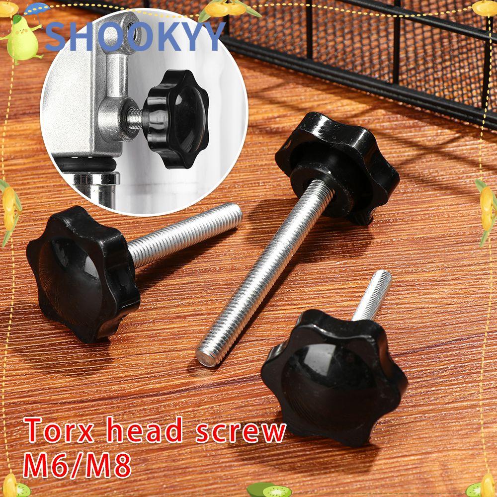 Chookyy 4PCS Knob Bintang Grips|Grendel Capit Mur Ulir Thumb Screw