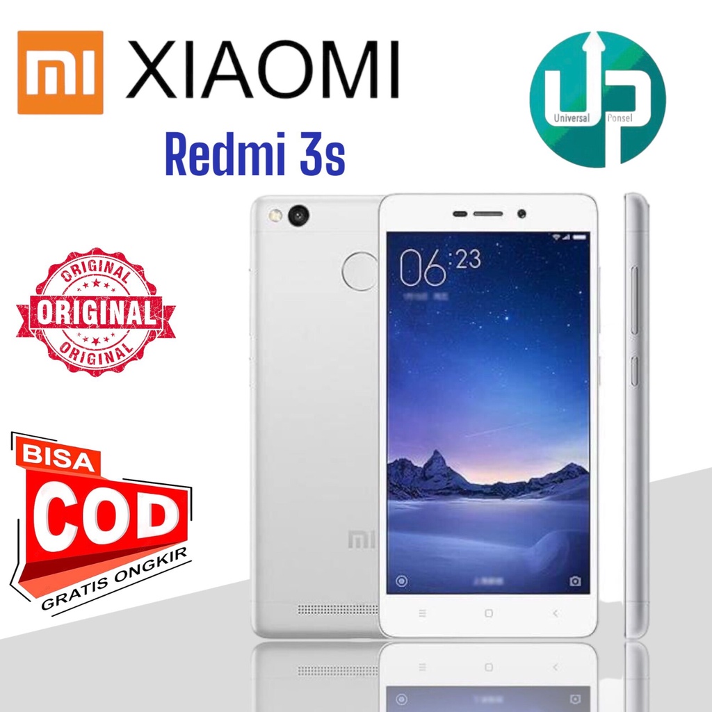 XIAOMI REDMI 3S 16GB 32GB ANDROID MURAH  BARU GARANSI