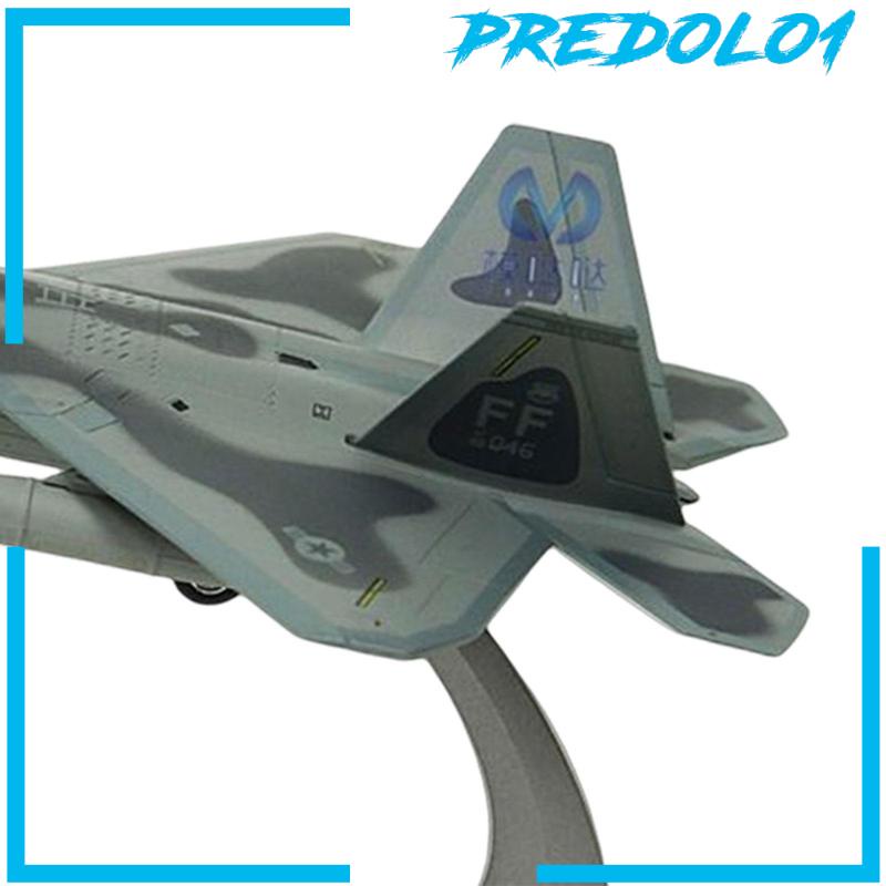 [Predolo1] Pesawat Model Display Fighter F22 Skala1 Untuk Rak TV Cabinet