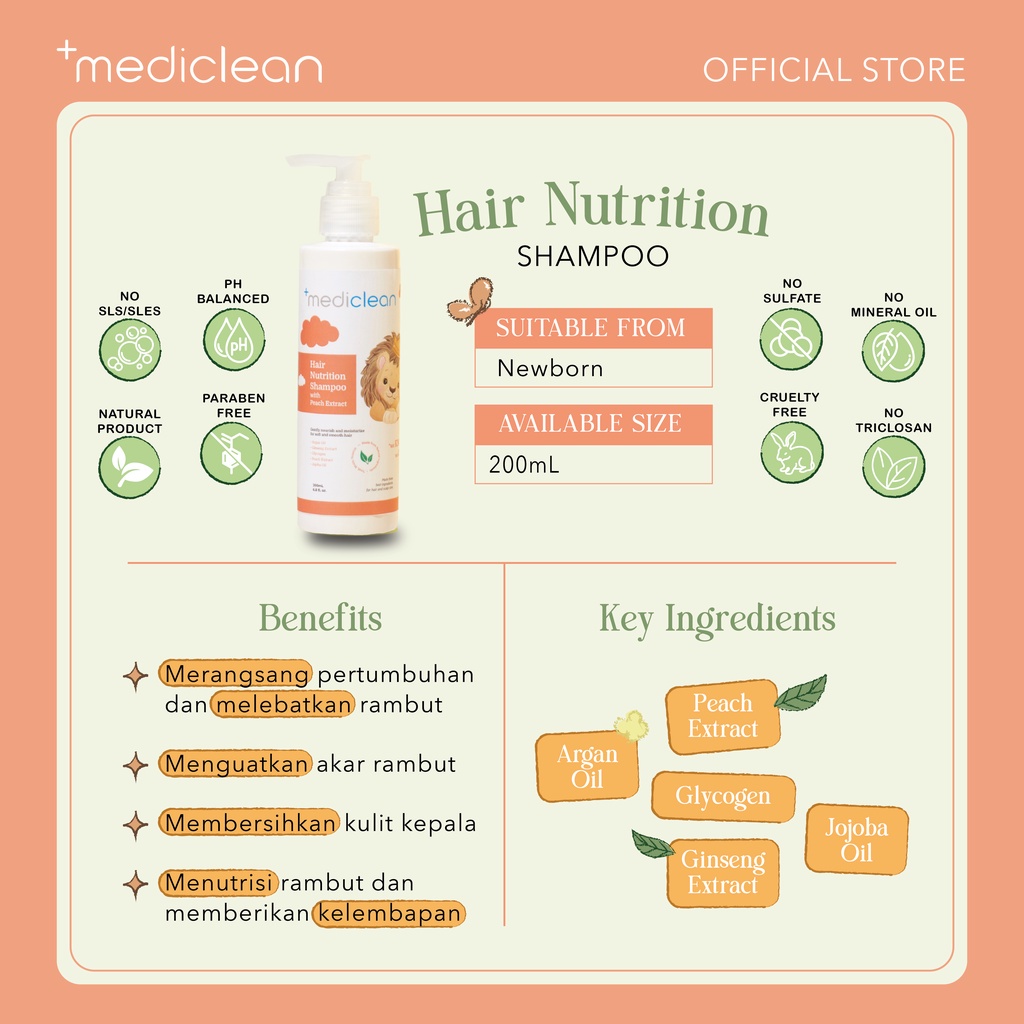 Mediclean Hair Nutrition Shampoo