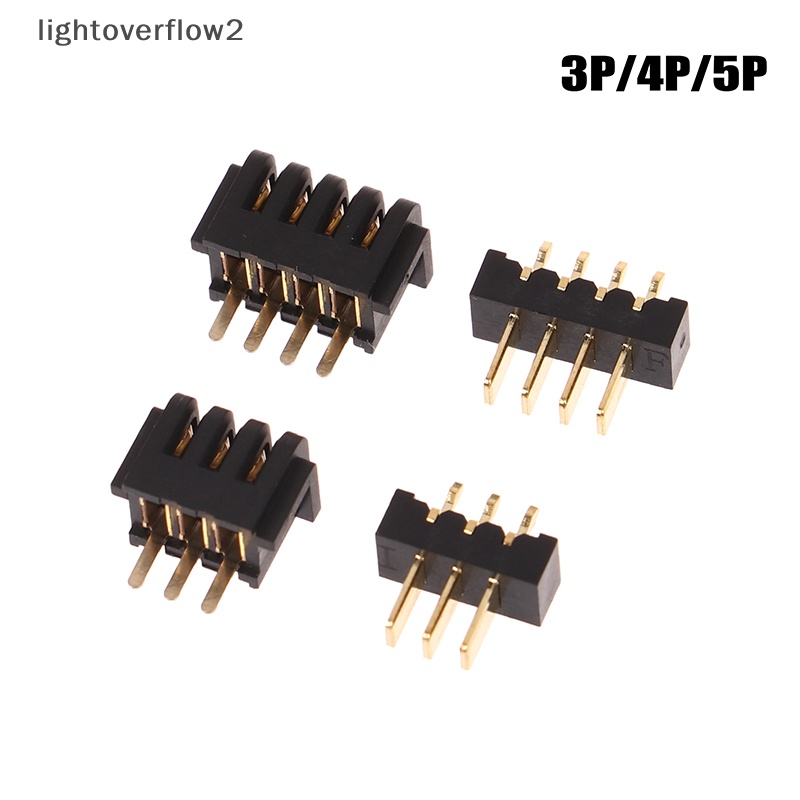 [lightoverflow2] 2.0mm Pitch 3PIN 4PIN 5PIN Konektor Notebook UAV Konektor Khusus Wastafel Plat Soket Sambungan Kursi Pria Wanita [ID]