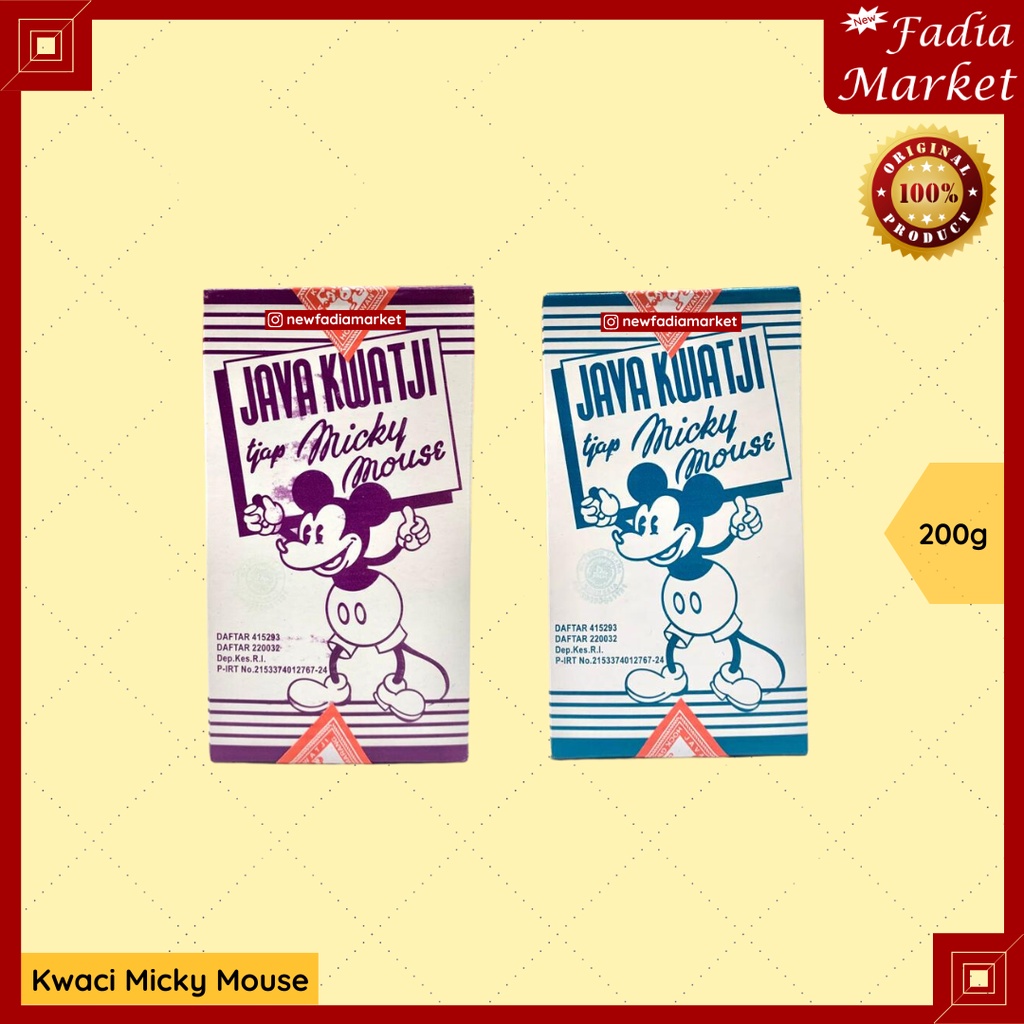 

Kwaci Kuaci Semangka Micky Mouse 200g