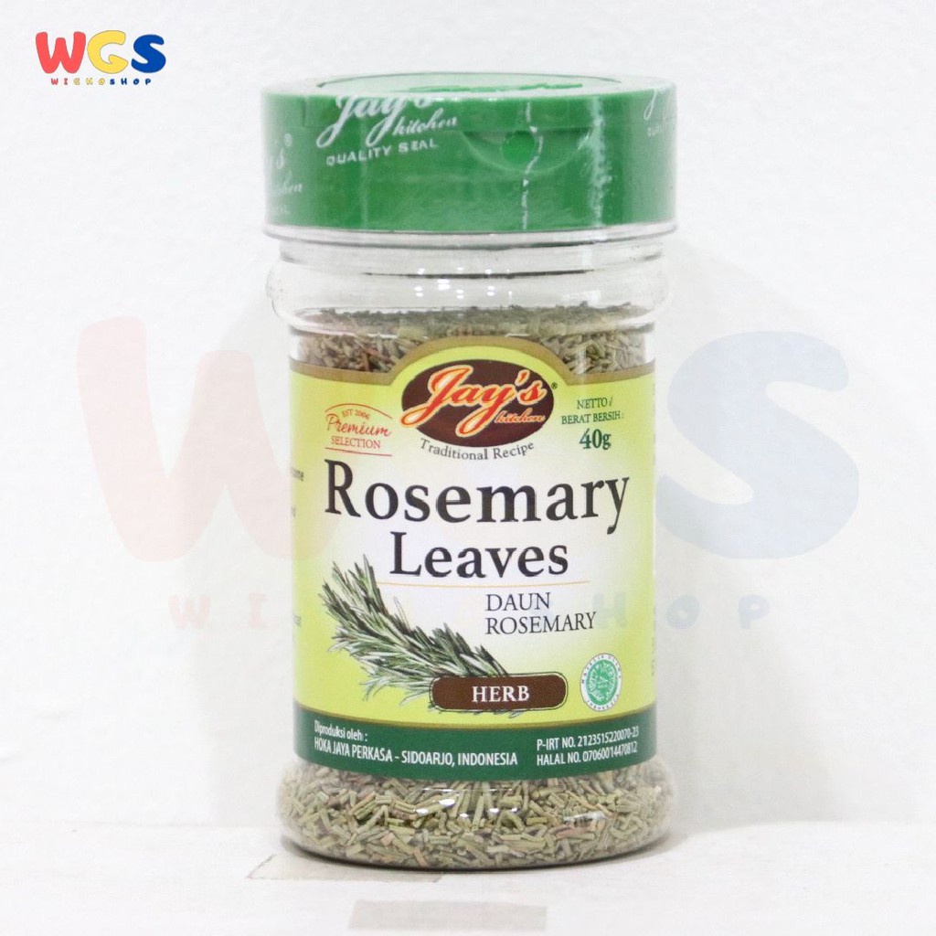 Jay's Kitchen Jays Rosemary Leaves 40g - Daun Rosemary Herbal