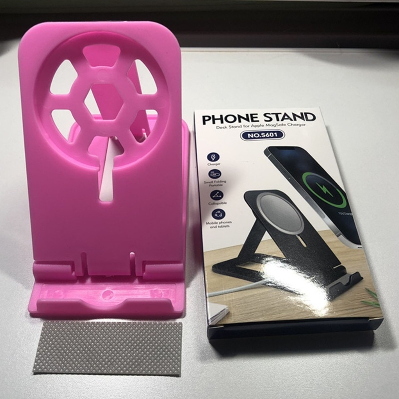 Cre Stand for Charger Plastik Desktop Phone Stand Holder Untuk Ponsel Ios14 13