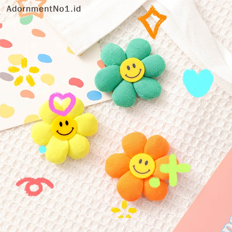 [AdornmentNo1] Kawaii Manusia Hidup Bunga Matahari Bros Lencana Ornamen Liontin Pin Hadiah Perhiasan [ID]