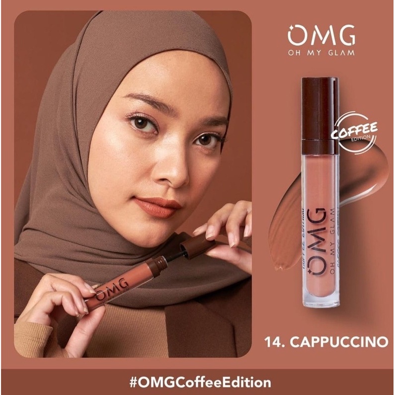 𝐑𝐀𝐃𝐘𝐒𝐀 - OMG Oh My Glam Matte Kiss Lip Cream 3,5gr